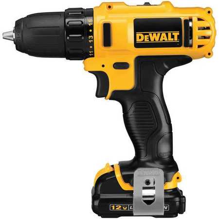 DEWALT 3/8 in, 12V DC Cordless Drill, Battery Included DCD710S2