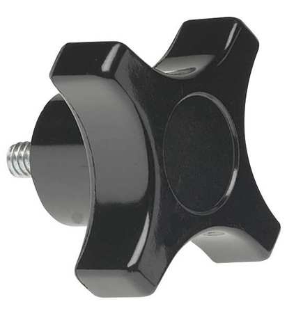 Davies Four Prong Knob, Clamp Knob, 5/16-18 Size, 1.51"L, HR Phenolic 2830-D