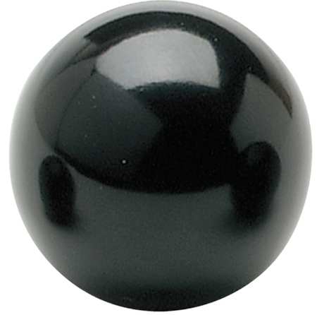 DAVIES Deluxe Ball Knob, 1/4-20 Thread Size, 0.38" Type, GP Phenolic 0130-A