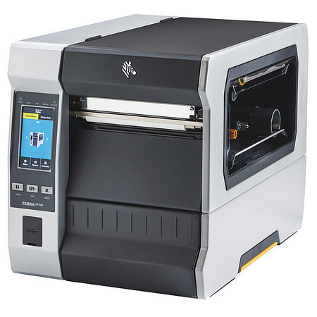 ZEBRA TECHNOLOGIES Industrial Printer, 203 dpi, ZT600 Series, Wire Communication: Wired ZT62062-T110200Z