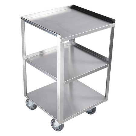 ZORO SELECT Stainless Steel Utility Cart, No Handle, 300 lb 60EF18