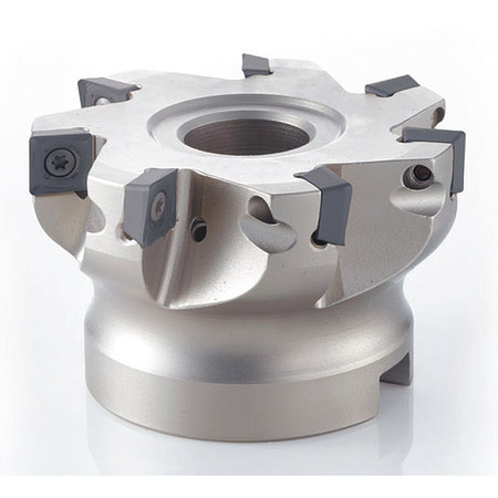 OSG Indexable Face Mill, HSK40 Series, 0.020 in to 0.120 in Depth of Cut 52901001