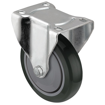 Shepherd Caster 4" X 1-1/4" Non-Marking Polyurethane Rigid Caster, Full Thread Guard, Loads Up To 300 lb AR50P1TPU