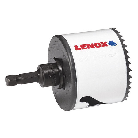 Lenox Hole Saw, 2-1/2" dia. Saw 1772954