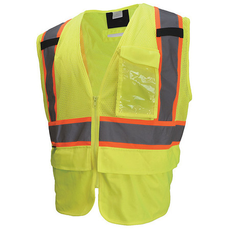 RADIANS Safety Tether Vest, Type R, Green, 5X SV272T-2ZGM-5X