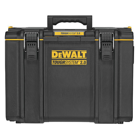 DEWALT ToughSystem 2.0 Tool Box, Plastic, Black, 22 in W x 15 in D x 16 in H DWST08400