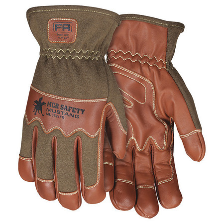 MCR SAFETY Gloves, XL, PR MU3624FRXL