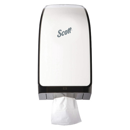 Kimberly-Clark Professional Hygienic Bathroom Tissue Dispenser (40407), White, 7.00" x 5.72" x 13.33" (Qty 1) 40407