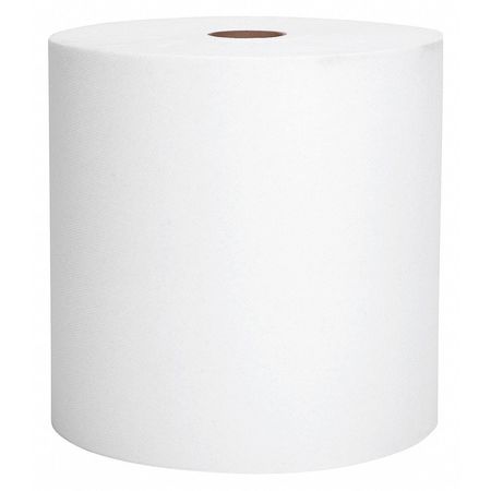 Kimberly-Clark Professional Essential Universal High-Capacity Hard Roll Towels, 1.5" Core, White, (1,000'/Roll, 12 Rolls/Case) 01000