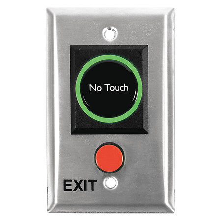 SECURITY DOOR CONTROLS No Touch Exit Touchplate 474MU