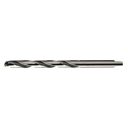 CLEVELAND 118° Carbide-Tipped Heavy Duty Taper Length Drill Cleveland 2745 Bright HSS RHS/RHC 9/16 C49145