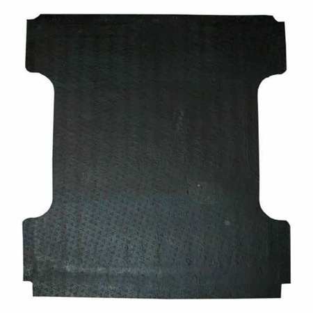 Boomerang Rubber Truck Bed Mat, Black, Unfinished, Rubber TM662BAGGED