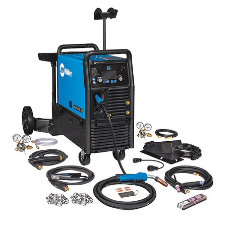 MILLER ELECTRIC MIG Welder, Multimatic 235, Single, 208/220/230/240V AC, 20 to 235A DC, 60 % 951847