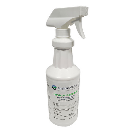 Envirocleanse Disinfectant and Sanitizer, Bottle, Unscented 545454232