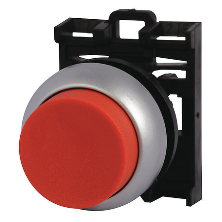 EATON Extended Push Button, Red, Non-Illum, 22mm M22-DH-R