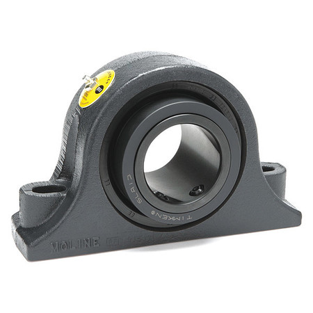MOLINE BEARING Pillow Block Brg, 2 3/16in Bore, Cast Iron 19221203