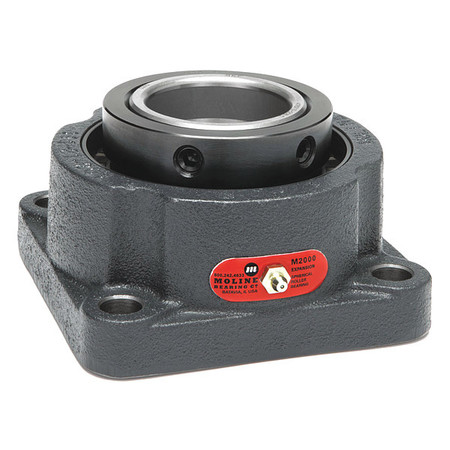 MOLINE BEARING Flange Bearing, Spherical Roller, 2in Bore 19111200