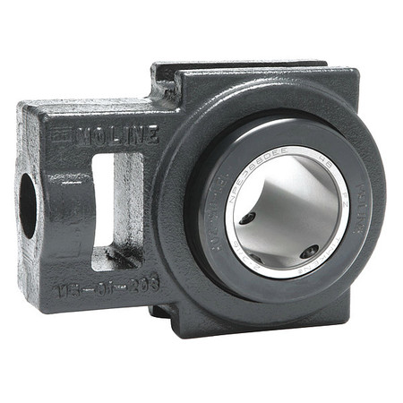 MOLINE BEARING Take-Up Brg, 2 3/16 in Bore, Steel Insert 19351203