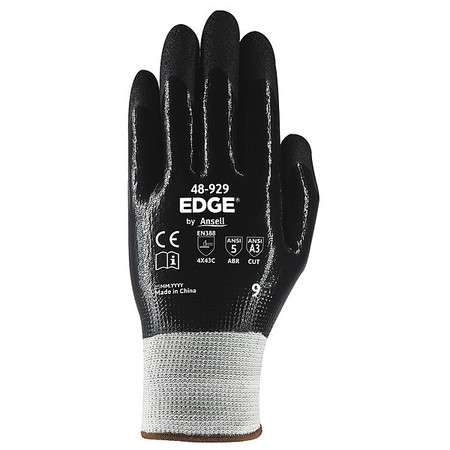 EDGE Gloves, Black/Red, 1 PR 48-919