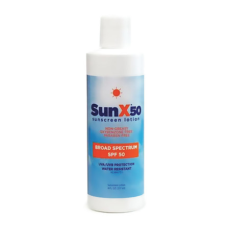 SUNX Sunscreen, 6 oz, Bottle, 50 SPF 18-907G