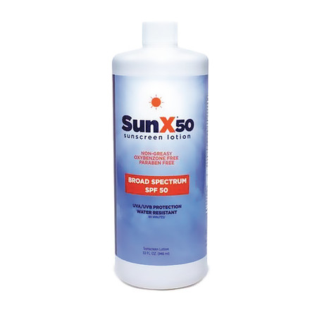 SUNX Sunscreen, 32 oz, Bottle, 50 SPF 18-910G