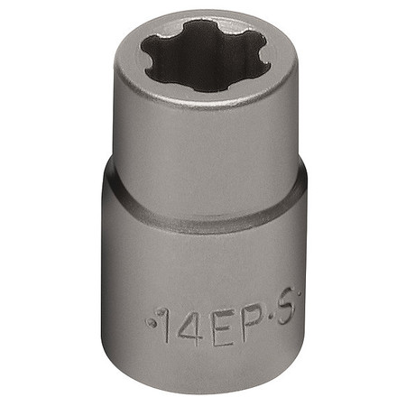 SK PROFESSIONAL TOOLS Socket, 3/8 in Drive, 6-Point Shape 42714