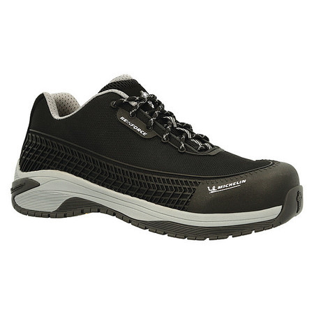MICHELIN Athletic Shoe, W, 10 1/2, Black MIC0003
