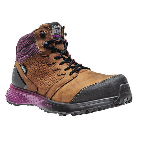 TIMBERLAND PRO Hiker Shoe, M, 9, Brown, PR TB1A219B214