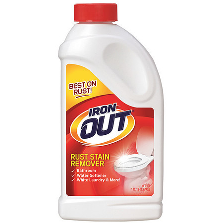 IRON OUT Rust Stain Remover, 28 oz, Bottle, PK6 IO30N