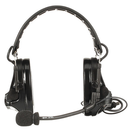 3M Tactical Headset, Two Way, Single Lead, Blk MT20H682FB-47 SV