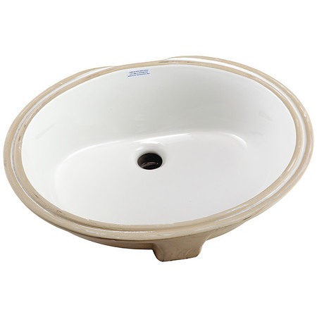 GERBER Bathroom Sink, 8-1/8 in Bowl Depth G0012780