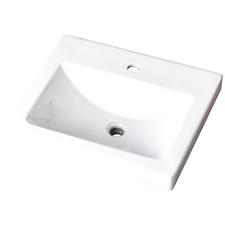 GERBER Bathroom Sink, 7-1/4 in Bowl Depth G0012892