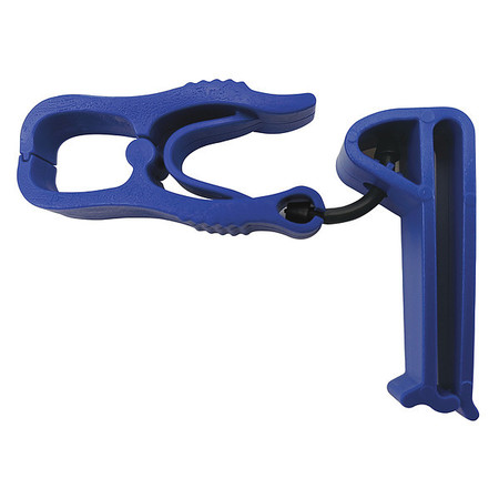 Condor Glove Holder Clip, Belt Clip, Blue 60NK49