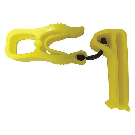Condor Glove Holder Clip, Belt Clip, Yellow 60NK51