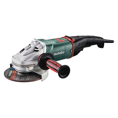 METABO Angle Grinder, 7", 8,450 rpm, 15.0A WEPB 24-180 MVT
