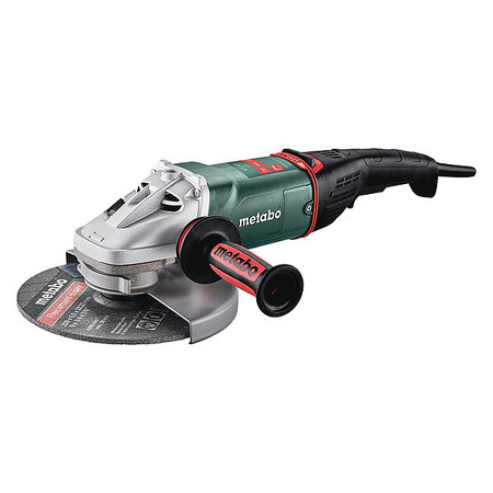 METABO Angle Grinder, 9", 6,600 rpm, 15.0A WEPB 24-230 MVT