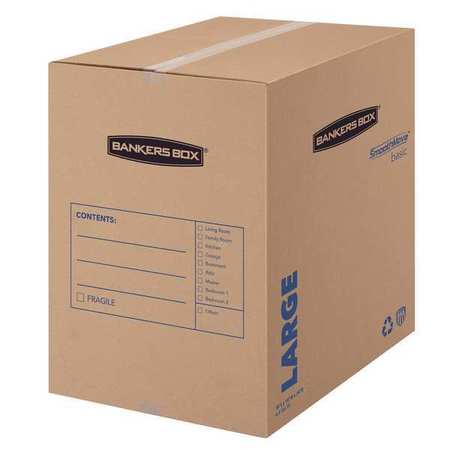 SMOOTHMOVE Moving Box, 18x18x24 in, PK15 7714001