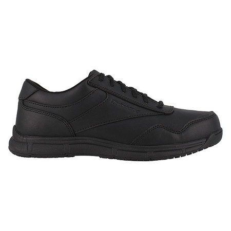 REEBOK Athletic High-Top Shoe, M, 8, Black RB113