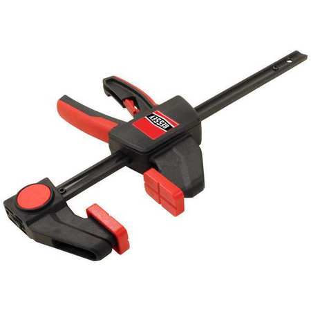 BESSEY Trigger Clamp, Plastic Handle and 2 3/8 in Throat Depth EHKM12