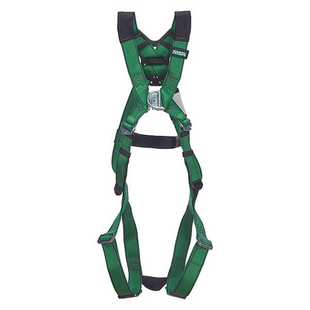 MSA SAFETY Fall Protection Harness, Vest Style, 2XL 10206080