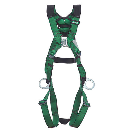 MSA SAFETY Fall Protection Harness, Vest Style, Standard (M/L) 10206082