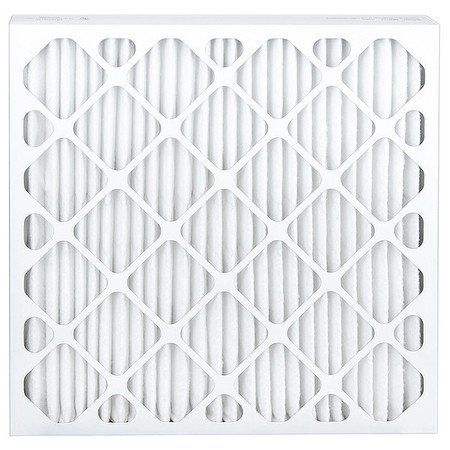 Zoro Select 24x24x2 Synthetic Pleated Air Filter 60RD84