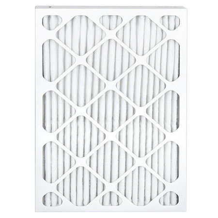 Zoro Select 16x25x2 Synthetic Pleated Air Filter 60RD85