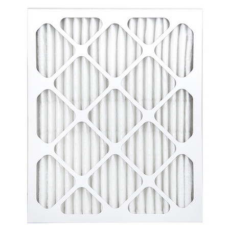 ZORO SELECT 16x20x2 Synthetic Pleated Air Filter 60RD87