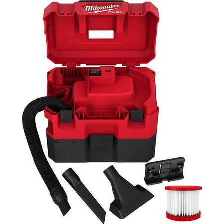Milwaukee Tool M12 FUEL 1.6 Gallon Wet/Dry Vacuum (Tool Only) 0960-20