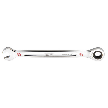 MILWAUKEE TOOL 3/8 in. SAE Ratcheting Combination Wrench 45-96-9212