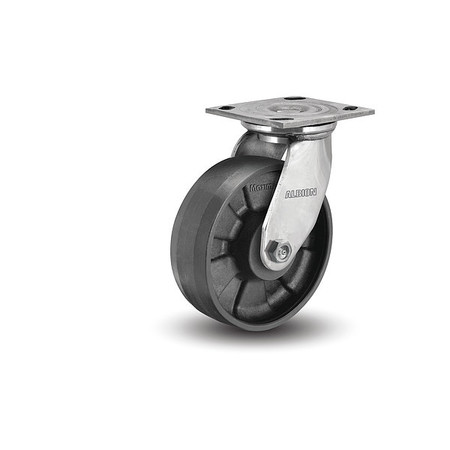 ALBION 5" X 2" Non-Marking Nylon Maxim Swivel Caster, No Brake, Loads Up To 1000 lb 05NG05201S