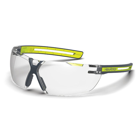 HEXARMOR Safety Glasses, Clear Anti-Fog ; Anti-Scratch 11-24003-02