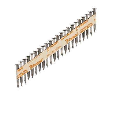 PASLODE Collated Metal Connector Nail, 1-1/2 in L, Not Applicable, Brite, Flat Head, Straight, 3000 PK 650026