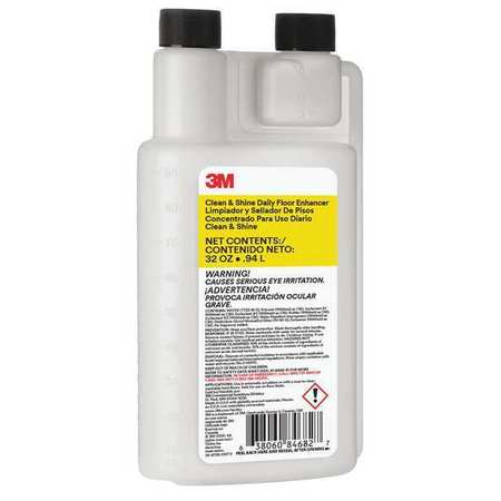 3M Daily Floor Enhancer, 32 oz, Bottle, PK6 84682